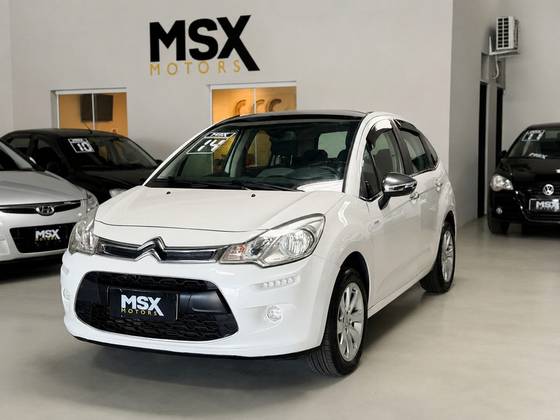 CITROËN C3 1.6 EXCLUSIVE 16V FLEX 4P AUTOMÁTICO CITROËN C3 1.6 EXCLUSIVE 16V FLEX 4P AUTOMÁTICO